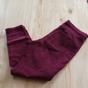 Banana Republic corduroy pants.